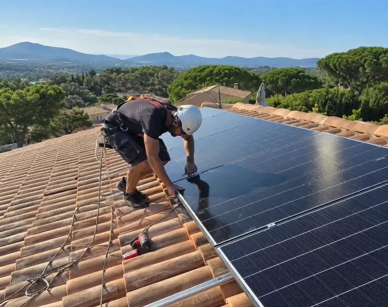 Installateur panneaux solaires Lacrabe — pose photovoltaïque sur toiture